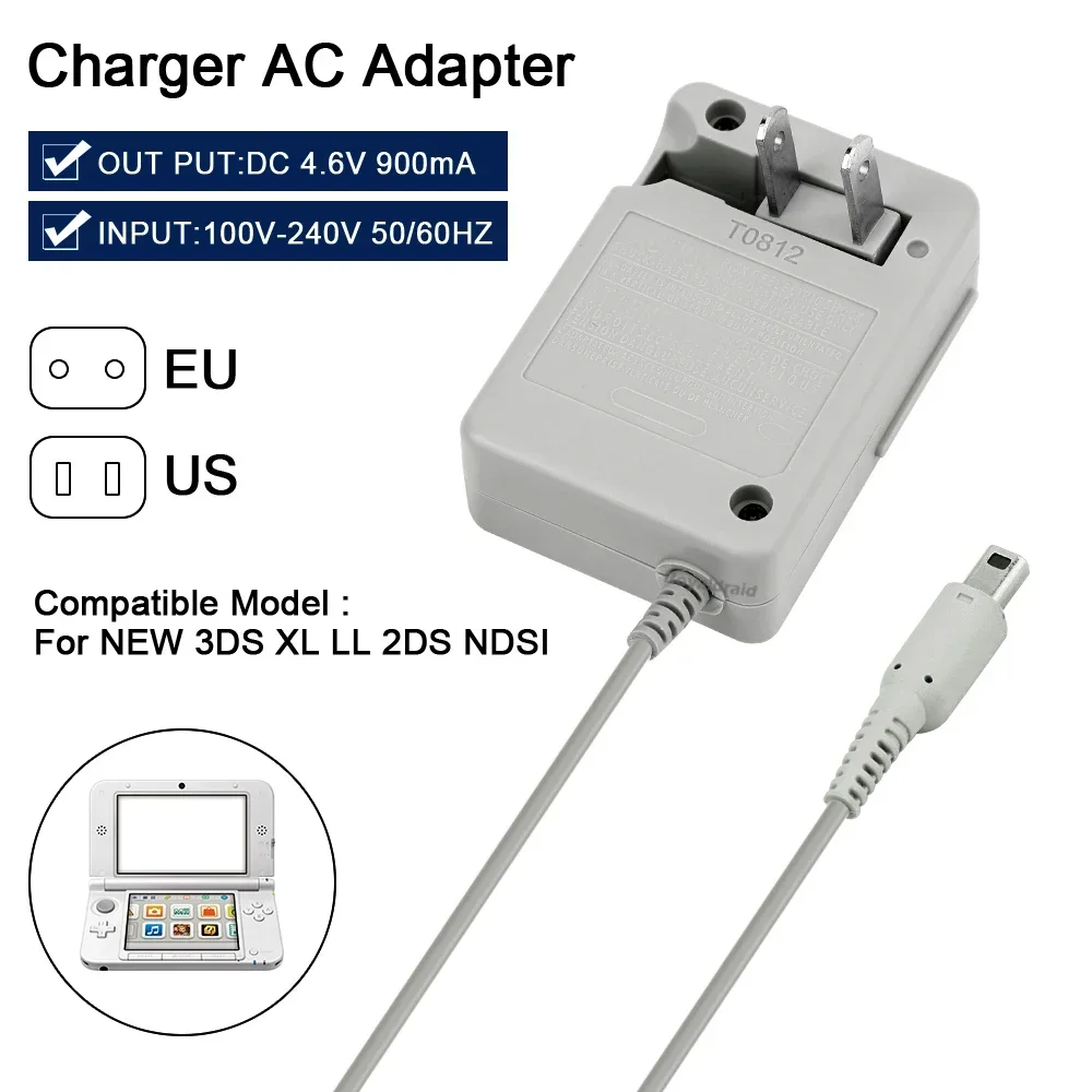 For NEW 3DS XL LL AC Power Sup - Gaming Console All 评论和价格