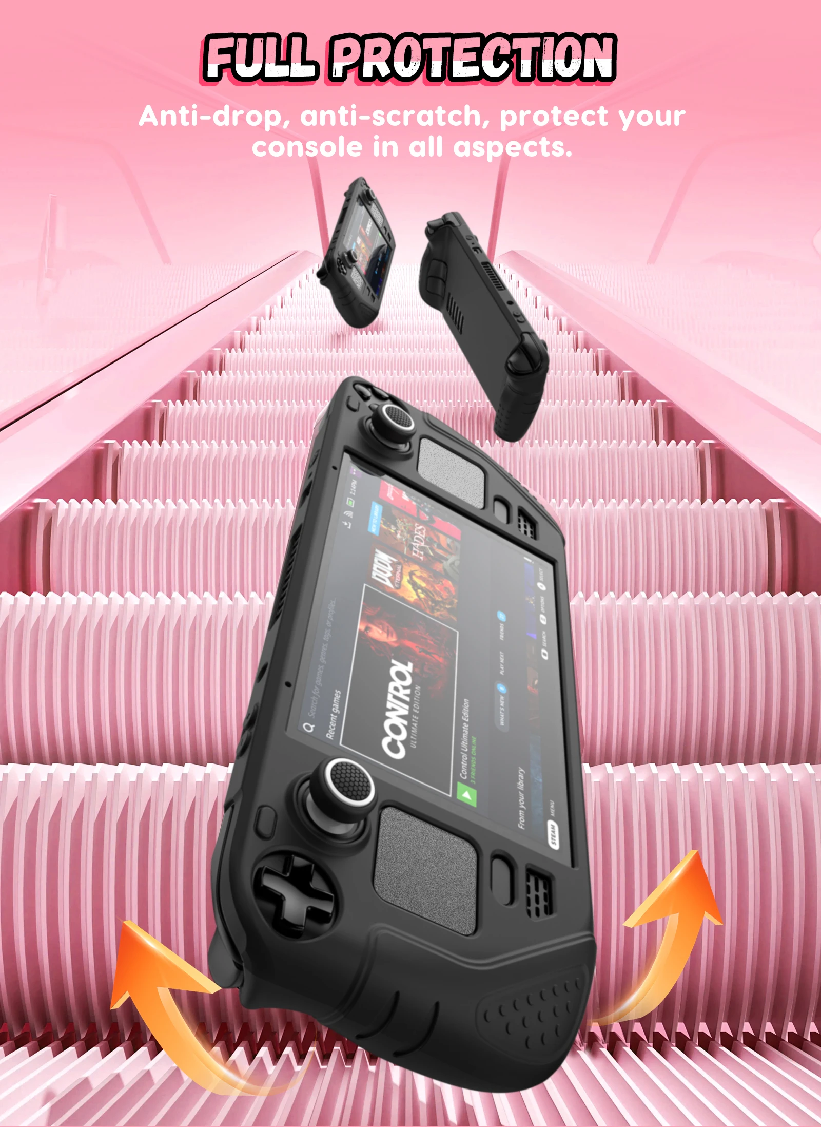 IINE Protective Case For Steam - Gaming Console All 评论和价格
