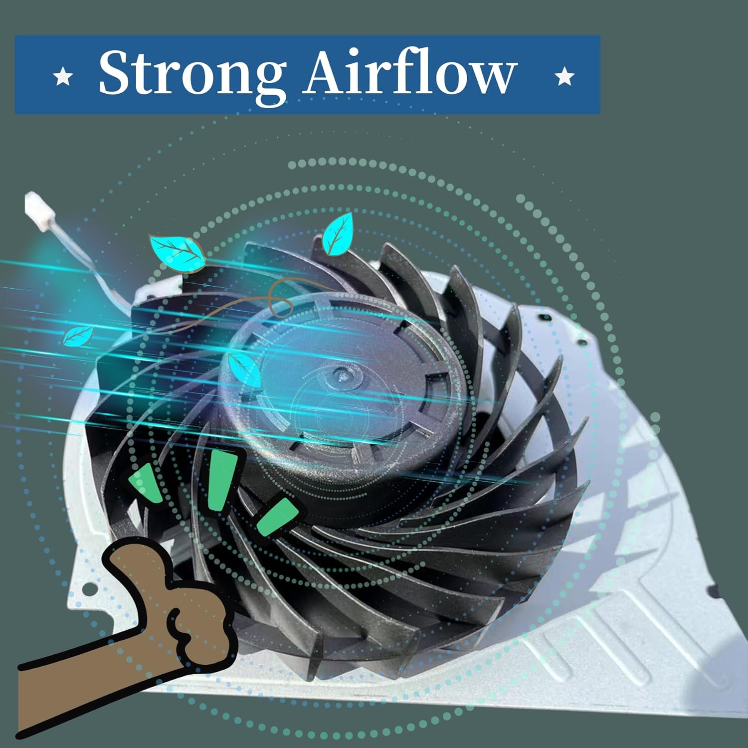 Original Inner Cooling Fan for - Gaming Console In Tv 评论和价格